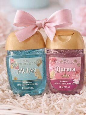 Bath & Body Works Disney Princess PocketBac Set – Mulan & Aurora NEW